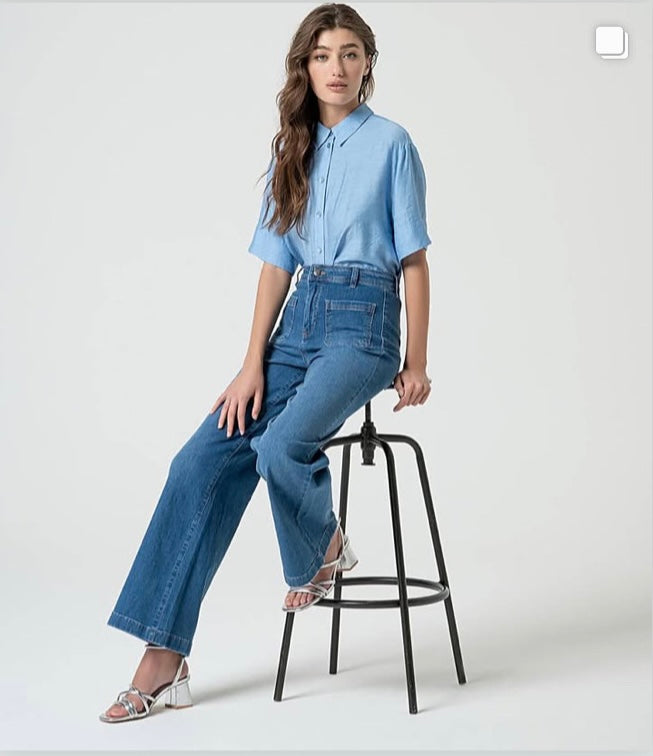 Soft Wide Leg Jeans